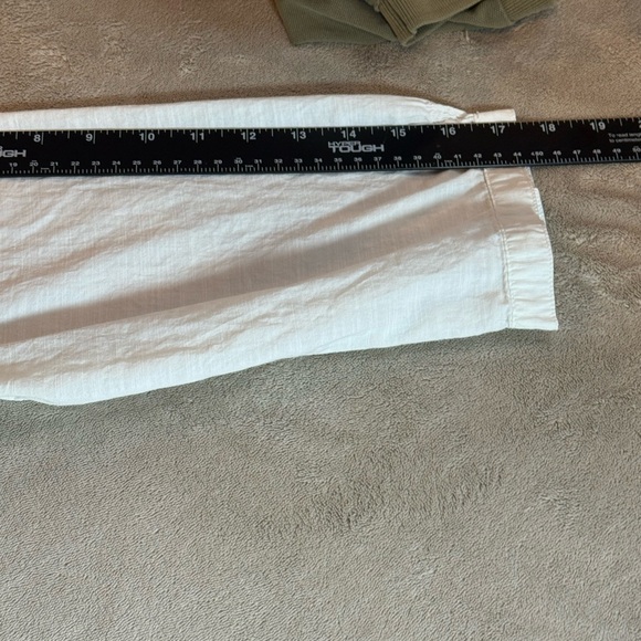 Eddie Bauer White Three-quarter Length Sleeve Relaxed Button Up Cotton Tunic L - Picture 8 of 8